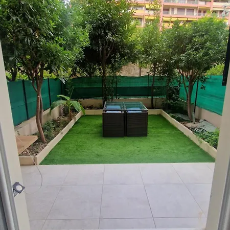 Menton, Appartement/jardin, Proche Et Centre * Menton